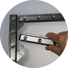 WINKELVERBINDUNGS- BLECH FÜR TRAVERSE SYSTEM H1B/H11B